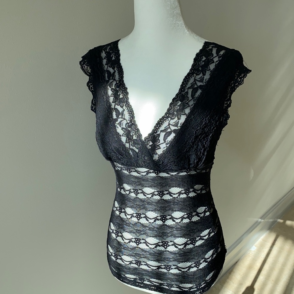 Xoxo lace top
